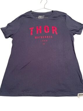 Thor xl large dirt bike shirt dark blue